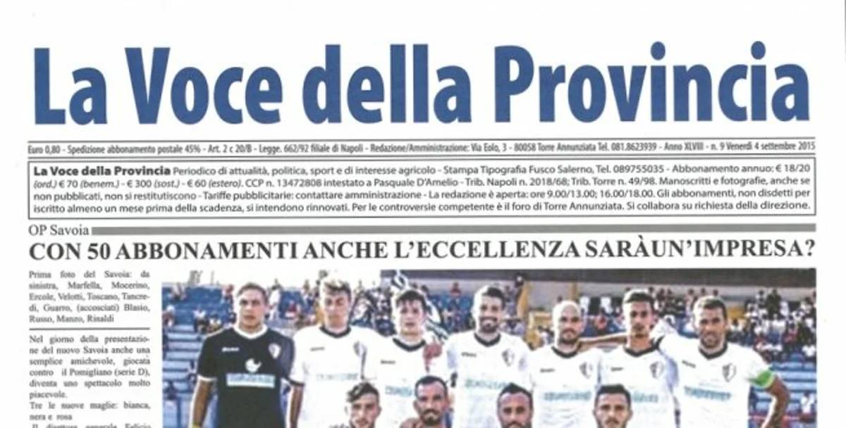 Coronavirus, La Voce della Provincia si ferma, ma riprenderà...