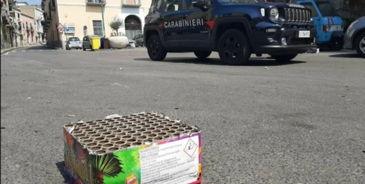 Ercolano - Fuochi d'artificio per la Pasqua, denunciato
