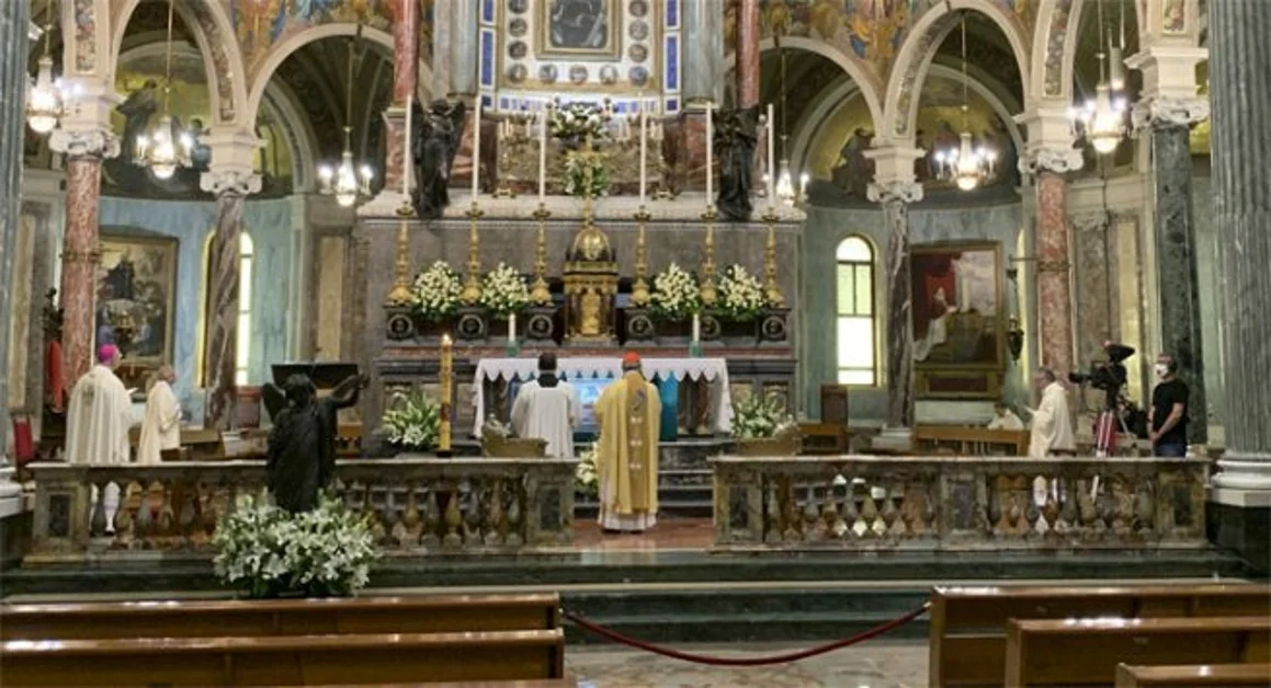 Pompei - Dalla Basilica proseguono le celebrazioni in diretta televisiva e streaming