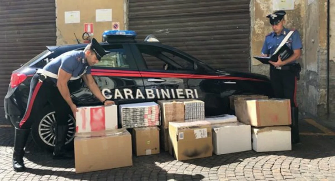 Sequestrata mezza tonnellata di sigarette di contrabbando, denunciata una coppia