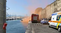 Torre Annunziata - Esercitazione antincendio sul Molo di Ponente del porto