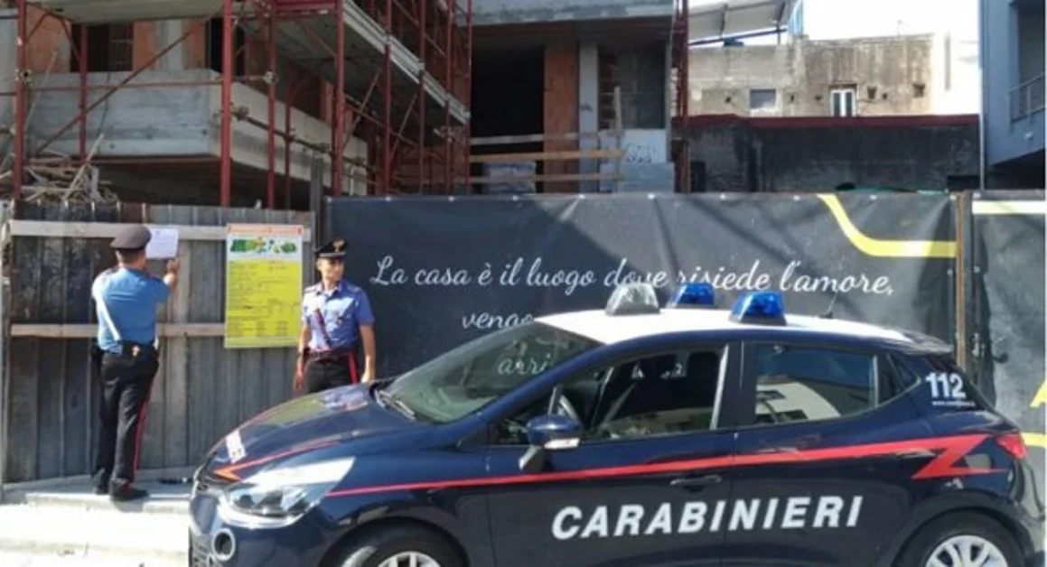 Poggiomarino - Sequestrati tre cantieri edili e denunciati i rispettivi imprenditori