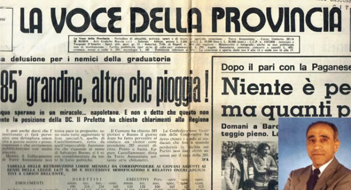 Torre Annunziata - Furto nella redazione del periodico "La Voce della Provincia"