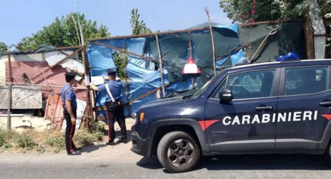 Poggiomarino - Sequestrata discarica abusiva di mille metri quadrati