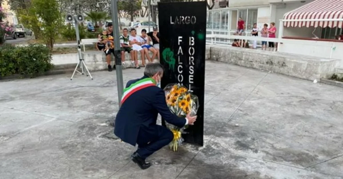 Torre Annunziata - Commemorazione di Borsellino e della sua scorta nel XXVIII anniversario dell'attentato dinamitardo