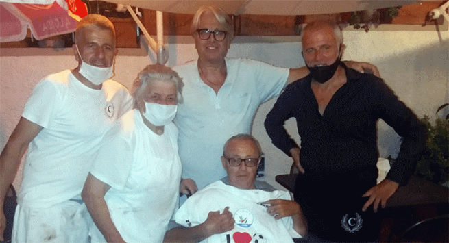 Torre Annunziata - A cena con l'Aicovis, esaudito il desiderio di Vincenzo