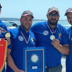 Castellammare di Stabia - A.S. Emozioni Blu, medaglia d'oro al Campionato italiano di pesca