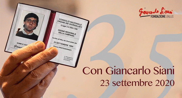 Il giornalista torrese Vincenzo Sbrizzi tra i vincitori del "Premio Siani 2020"