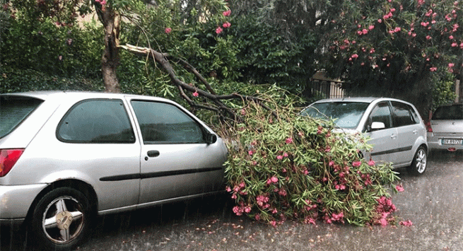 Pompei - Maltempo, sopralluogo del sindaco Lo Sapio per disagi e danni