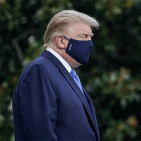 Coronavirus, Donald Trump torna alla Casa Bianca