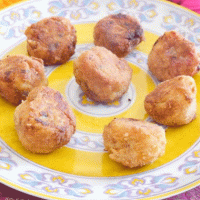 Polpette di peperoni e patate