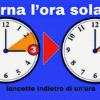 Torna l'ora solare: alle 3 di domenica mattina le lancette indietro di un'ora