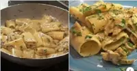 Paccheri in salsa di carciofi 