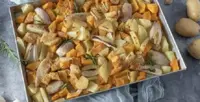 Zucca e patate al gratin 