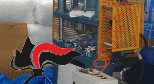 San Giuseppe Vesuviano - Sequestrato opificio tessile privo di misure di sicurezza