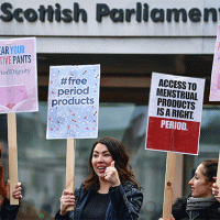 In Scozia assorbenti gratis alle donne nel periodo mestruale
