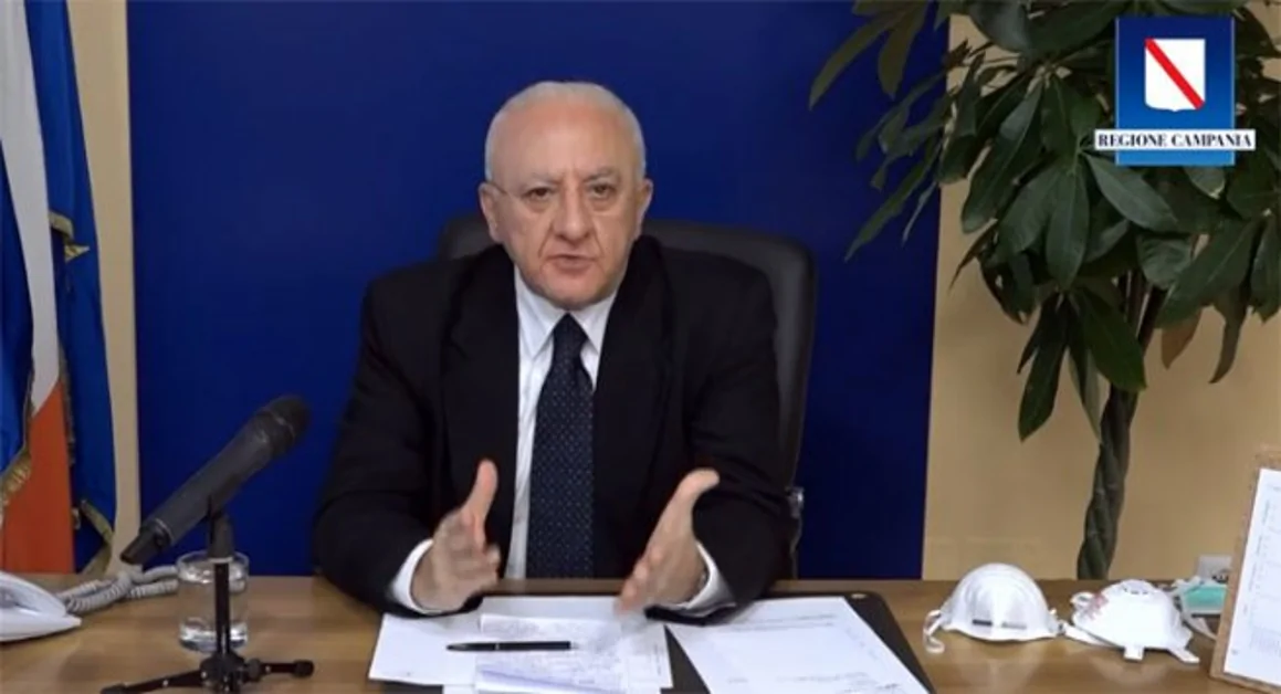 Emergenza Coronavirus, De Luca: "Corsie di ospedali di nuovo ingolfate"