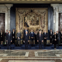 Il premier Draghi e i 23 ministri giurano nelle mani del Presidente della Repubblica