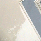 San Giorgio a Cremano - Villa Bruno, infiltrazioni d'acqua in un salone 