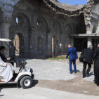 Viaggio del Papa in Iraq. Oggi visita a Mosul blindata