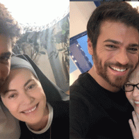 Can Yaman, saluti e foto con le suore di Che Dio ci aiuti