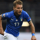 Lituania-Italia, Ciro Immobile in campo con la fascia di capitano