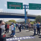Autostrada A1 bloccata dai lavoratori Whirlpool