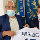 Torre Annunziata - Aicovis e Amministrazione comunale dal Papa Francesco