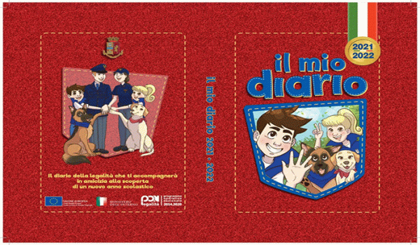 Napoli - Ponticelli, La polizia di Stato presenta "Il mio diario", agenda della legalità