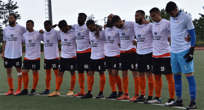 Torre Annunziata - Società Calcio Savoia, iniziativa contro la violenza sulle donne