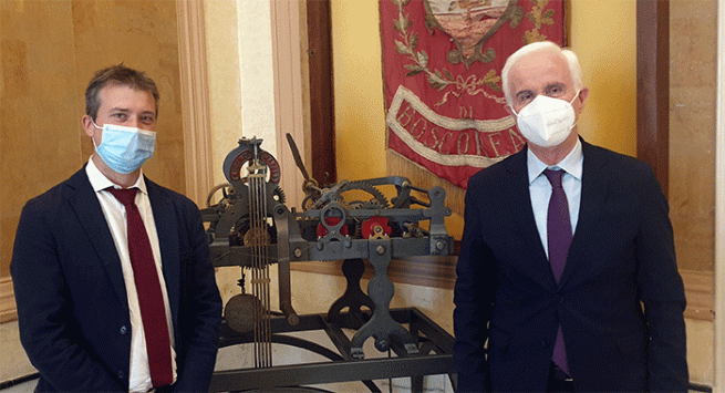 Boscoreale - Il direttore del Parco Archeologico di Pompei  Zuchtriegel incontra il sindaco Diplomatico