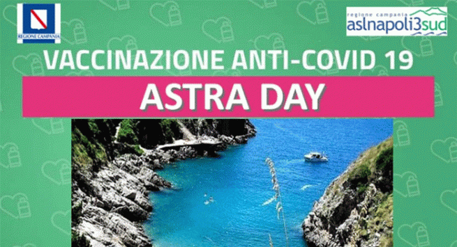 Covid, Astra Day mercoledì 9 giugno dalle ore 8,00 alle ore 20,00