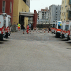 Ospedale San Leonardo di Castellammare, ambulanze in attesa per ore fuori dal presidio