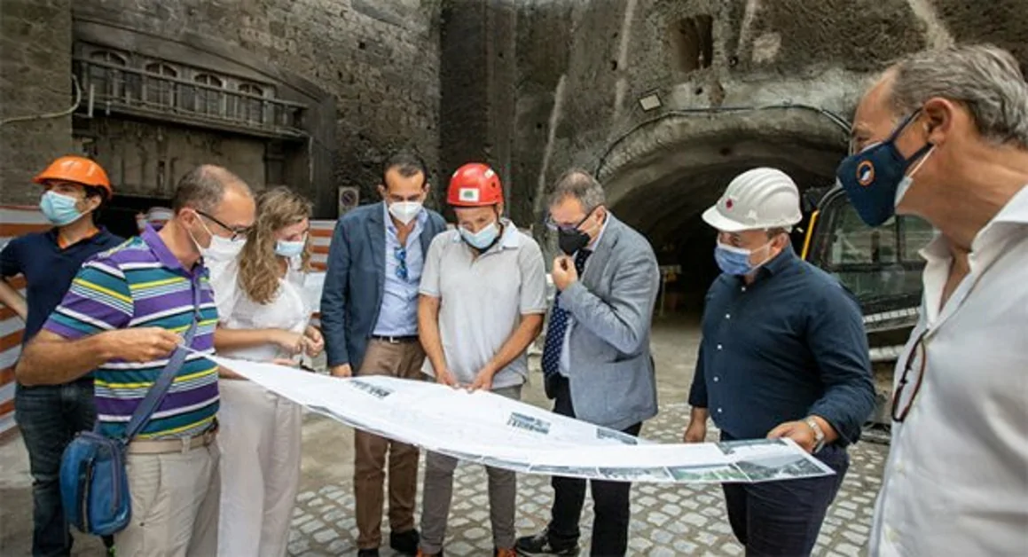 Sorrento - Proseguono i lavori per la dismissione del depuratore di Marina Grande