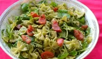 Pasta al pesto di lattuga