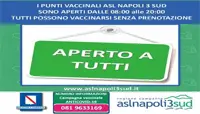 Covid, punti vaccinali aperti tutti i giorni dalle 8 alle 20 senza alcuna prenotazione