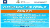 Torre Annunziata - Open Day vaccinale lunedì 6 settembre in piazza Giovanni XXIII