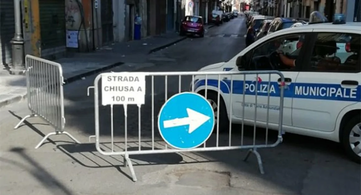 Torre Annunziata - Crollo ex scuola Marconi: ordinanza per nuovo dispositivo di traffico