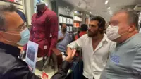 Ressa fuori al negozio Tudors di Roma. Can Yaman invitato a nascondersi. Il video