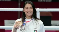 Irma Testa, pugile di Torre Annunziata, ospite del Galà della Castagna d'oro in provincia di Cuneo