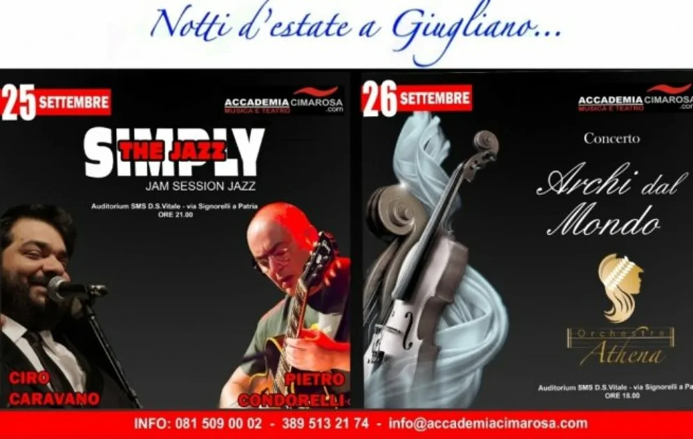 Giugliano - Rassegna estiva, chiusura con Simone Schettino