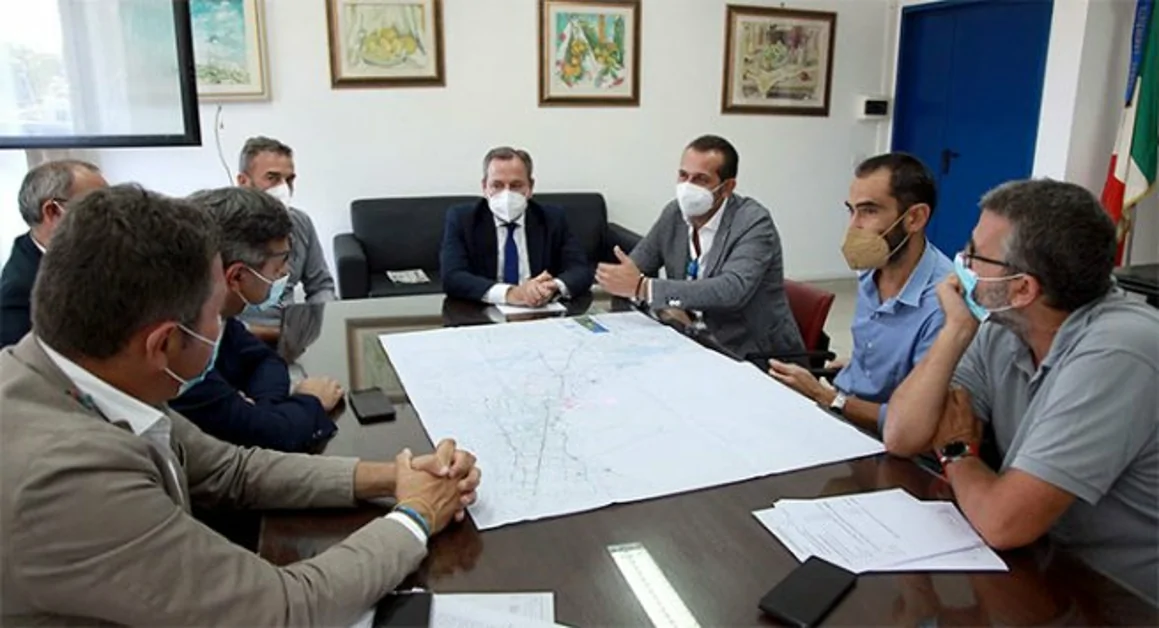 Torre Annunziata - La  Gori presenta al Comune il progetto di completamento della rete fognaria