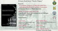 Torre Annunziata - Presentazione del libro " "Il tempietto d’argento di Maria SS. della Neve" 
