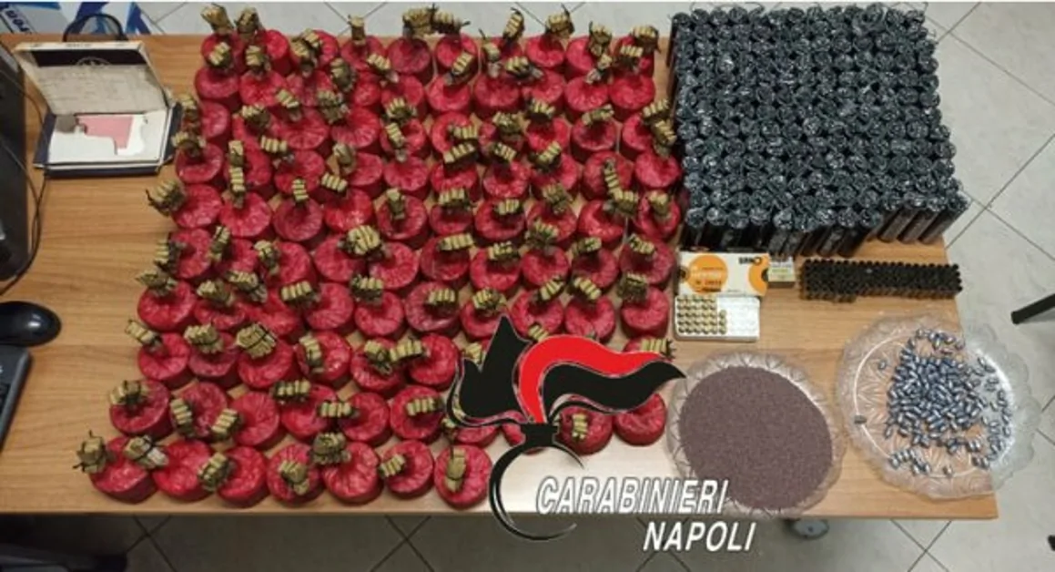 Custodiva in casa una quantità di petardi tale da far crollare un palazzo, arrestato 31enne