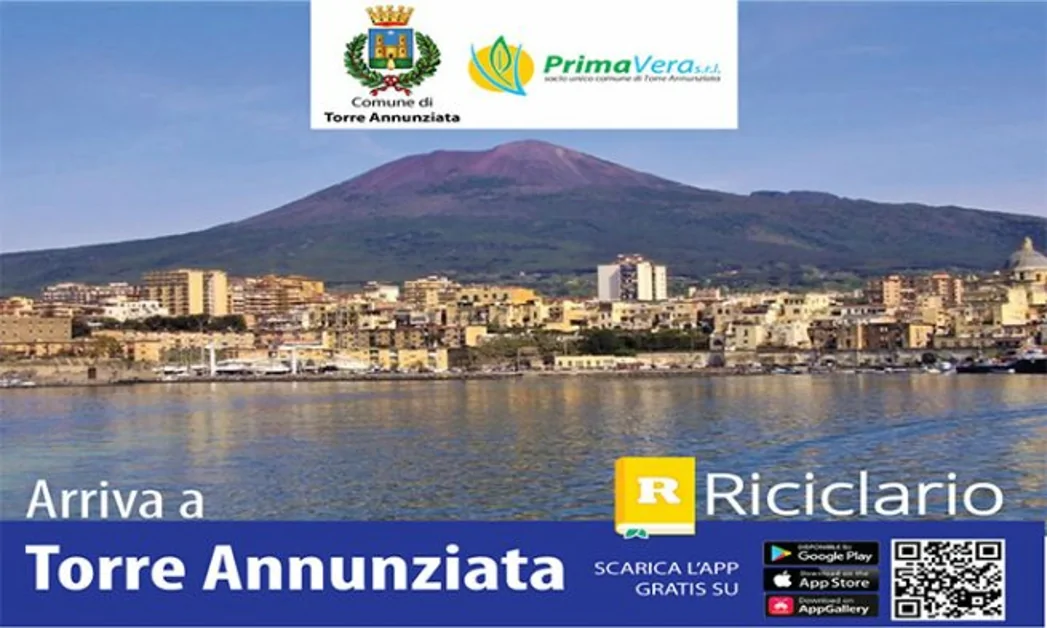 Torre Annunziata - App Riciclario, informazioni utili per l'utente circa la gestione dei rifiuti