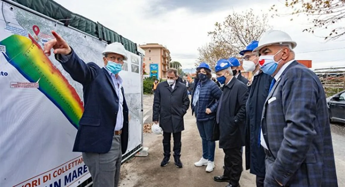 Torre del Greco - Lavori rete fognaria, entro il 2023 l'allaccio al collettore Foce Sarno