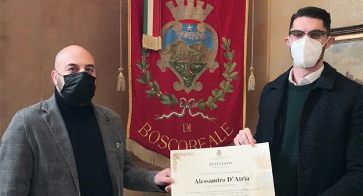 Boscoreale - D'Atria, un boschese tra i 100 talenti selezionati tra le più prestigiose università