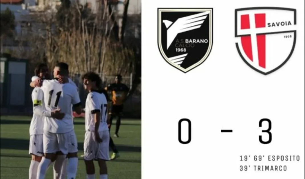 Eccellenza, Savoia senza problemi a Barano: finisce 0-3