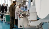 Torre Annunziata - Spolettificio: nessuno stop alla produzione di mascherine, l'Aid rilancia