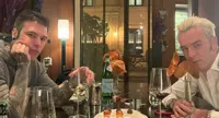 Dopo lo scambio di insulti, Fedez a cena con Salmo. La foto che ha sconvolto il web